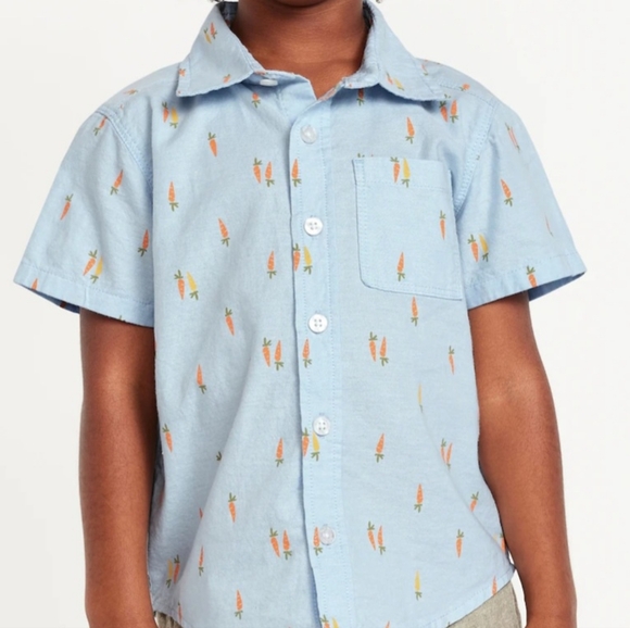 Old Navy Boys Carrot Shirt - Picture 2 of 3